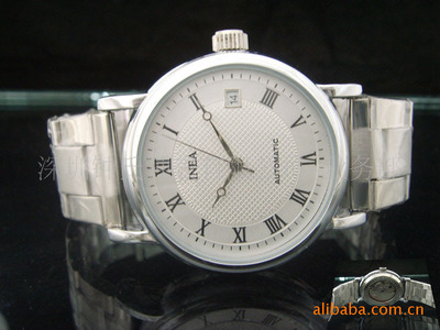 厂家直销高档全自动镂空不锈钢机械表——深圳钟氏钟表业务部