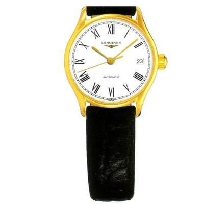 优雅与精准的融合 探索浪琴律雅系列日历女表L4.260.2.11.2的经典魅力